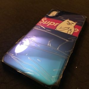 Supreme rip’n’dip iPhone x case